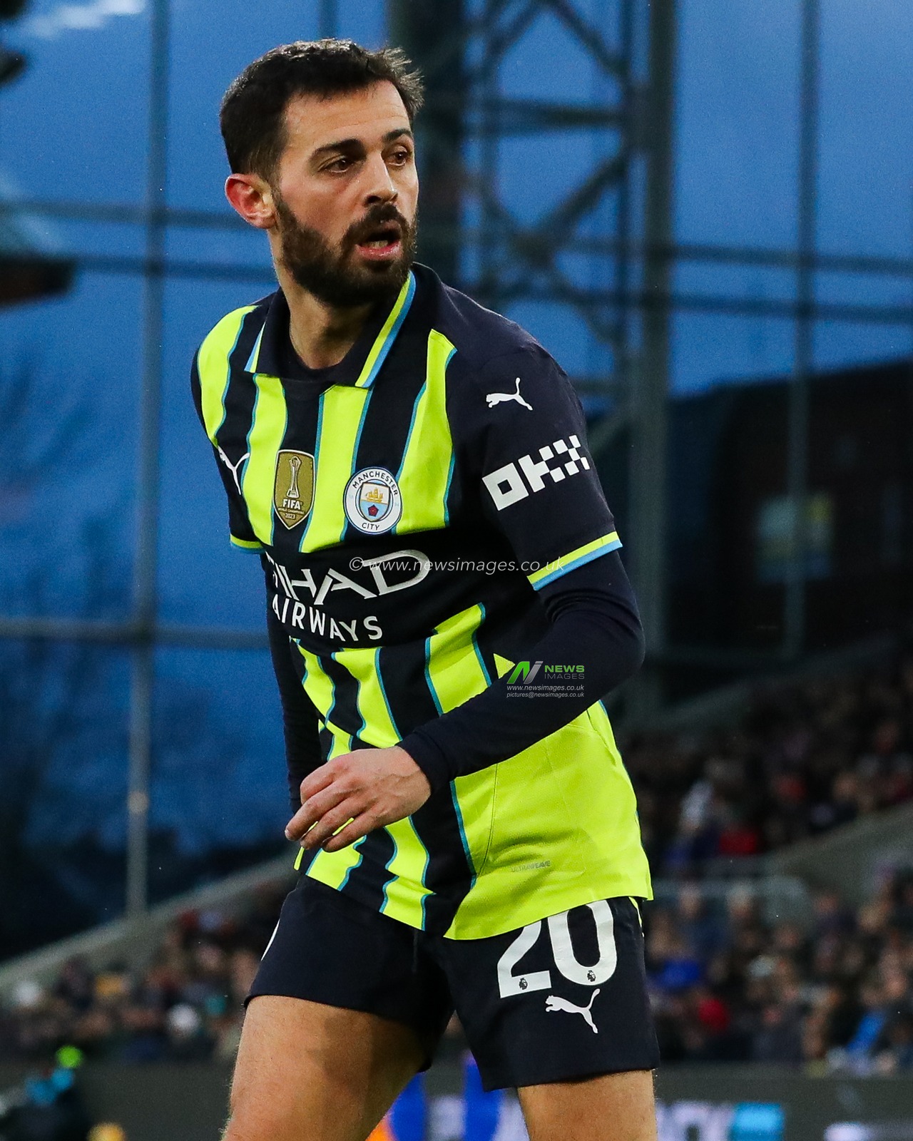 Bernardo Silva of Manchester City in action during the Premier League match Crystal Palace vs Manchester City at Selhurst Park, London, United Kingdom, 7th December 2024

(Photo by Izzy Poles/News Images)