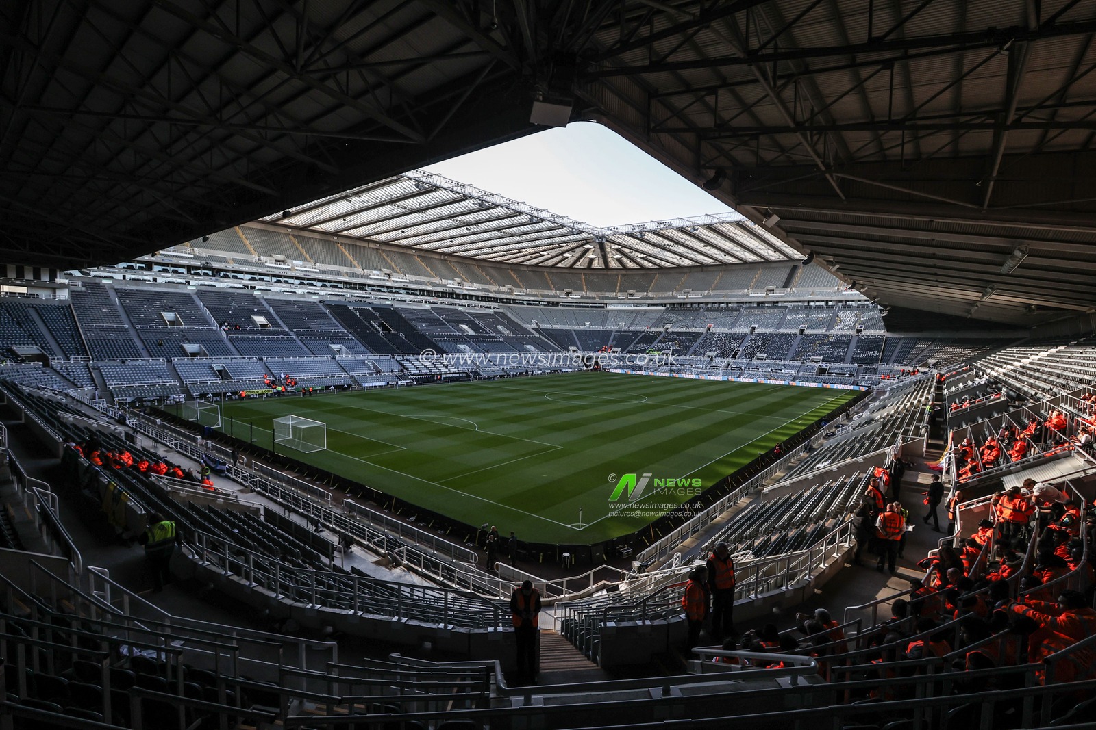 A general view of St. Jamesâ€™s Park ahead of the Premier League match Newcastle United vs Brentford at St. James's Park, Newcastle, United Kingdom, 2nd April 2025

(Photo by Alfie Cosgrove/News Images)