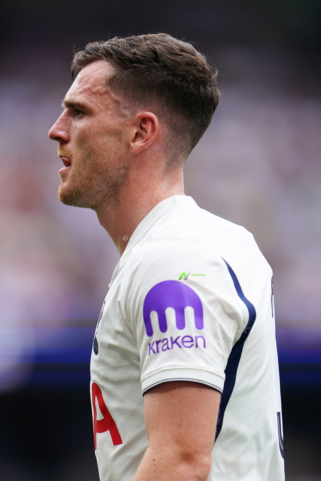 Andy Robertson of Tottenham Hotspurduring the pre-season friendly match Tottenham Hotspur vs Hoffenheim at Tottenham Hotspur Stadium, London, United Kingdom on 15 August 2026

(Photo by Harvey Murphy/News Images)
