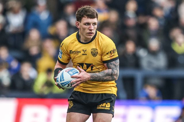 George Lawler of Castleford Tigers during the Betfred Super League round 4 match Leeds Rhinos vs Castleford Tigers at AMT Headingley Stadium, Leeds, United Kingdom on 08 March 2026

(Photo by Alfie Cosgrove/News Images)