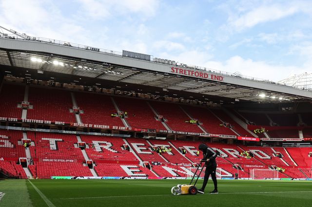 A general view of Old Trafford during the Premier League match Manchester United vs Sunderland at Old Trafford, Manchester, United Kingdom, 4th October 2025

(Photo by Mark Cosgrove/News Images)