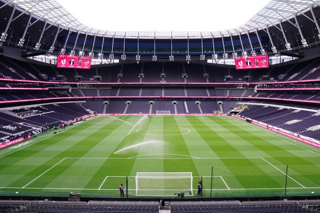 General view of Tottenham Hotspur Stadium ahead of  the Premier League match Tottenham Hotspur vs Leeds United at Tottenham Hotspur Stadium, London, United Kingdom on 11 May 2026

(Photo by Harvey Murphy/News Images)