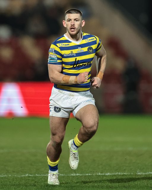 Danny Walker of Warrington Wolves in action during the Betfred Super League Round 4 match York Knights vs Warrington Wolves at LNER Community Stadium, York, United Kingdom on 06 March 2026

(Photo by Mark Cosgrove/News Images)
