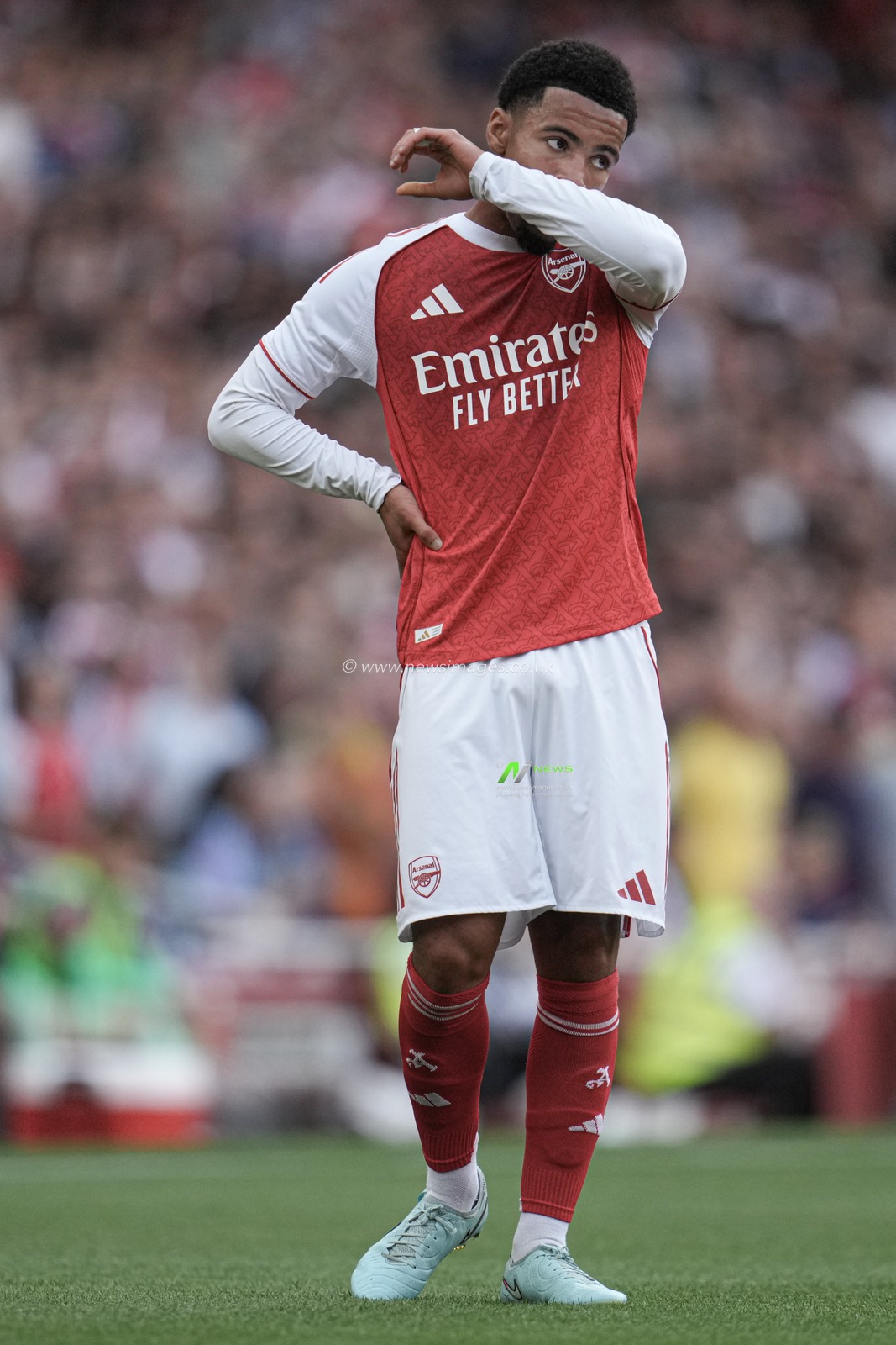 Ethan Nwaneri of Arsenal during the Pre-season friendly match Arsenal vs Villarreal at Emirates Stadium, London, United Kingdom, 6th August 2025

(Photo by Harvey Murphy/News Images)