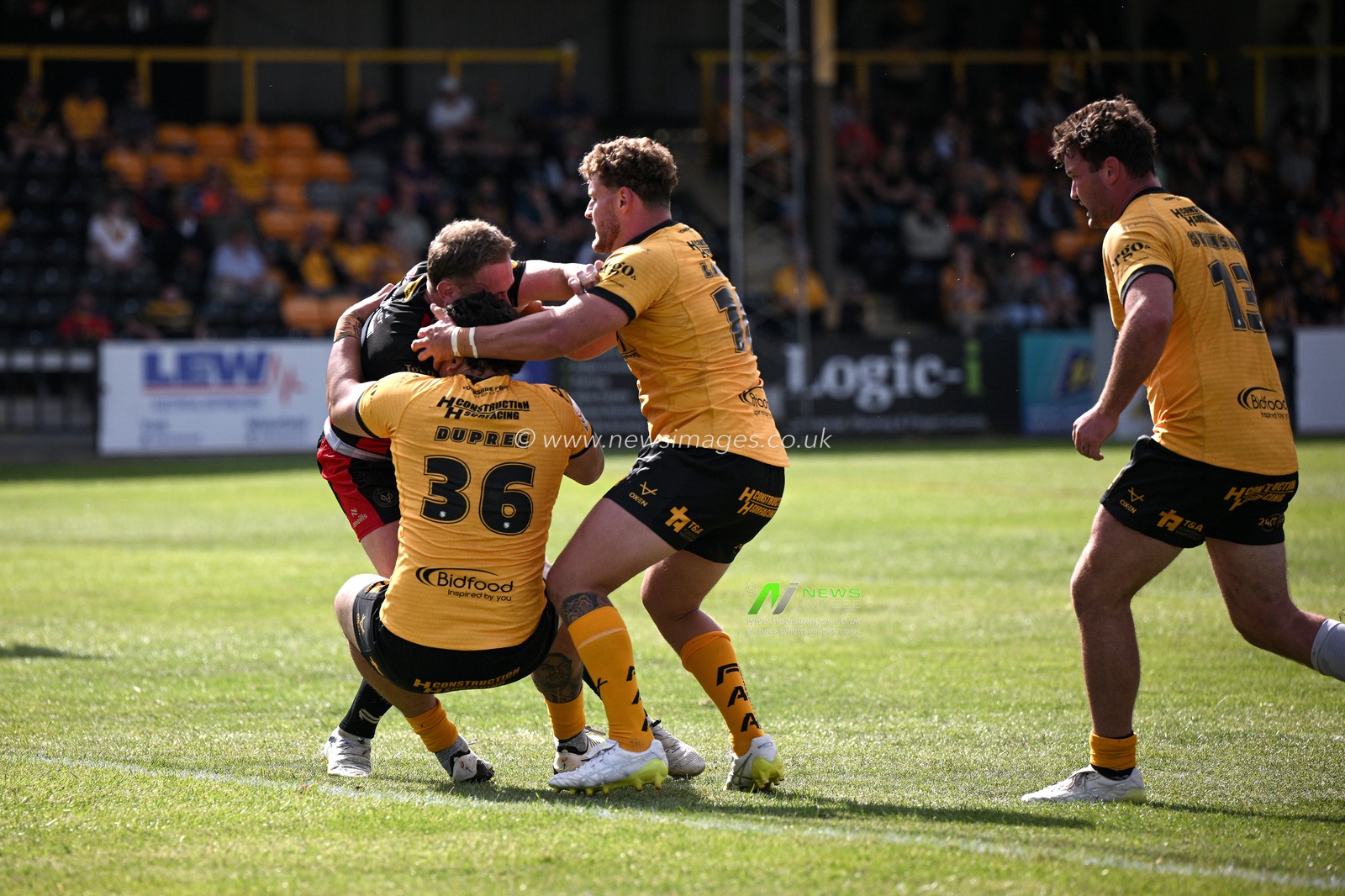 Betfred Super League round 21 Castleford Tigers v Warrington Wolves