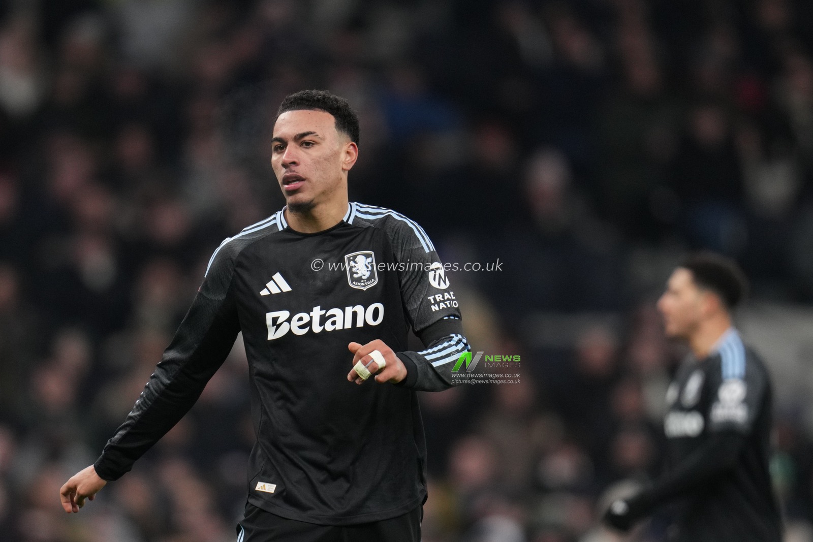 Morgan Rogers of Aston Villa during the Emirates FA Cup Third Round match Tottenham Hotspur vs Aston Villa at Tottenham Hotspur Stadium, London, United Kingdom, 10th January 2026

(Photo by Harvey Murphy/News Images)