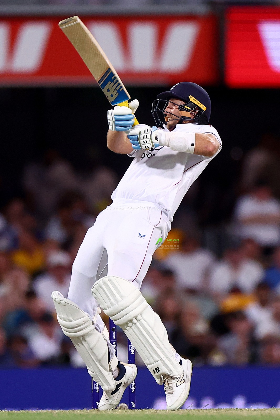Joe Root of England bats during the NRMA Insurance Ashes Second Test Day 1 Series match Australia vs England at The Gabba, Brisbane Cricket Ground, Brisbane, Australia, 4th December 2025

(Photo by Patrick Hoelscher/News Images)

*** GER AUT SUI OUT ***