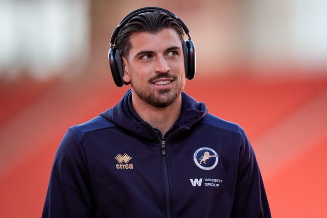 Tristan Crama of Millwall arrives at the stadium prior to kick off during the Sky Bet Championship match Stoke City vs Millwall at Bet365 Stadium, Stoke On Trent, United Kingdom on 21 April 2026

(Photo by Maynard Manyowa/News Images)