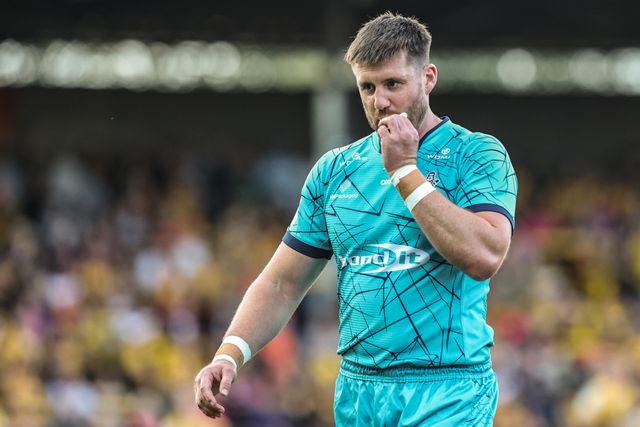 Joe Greenwood of Huddersfield Giants during the Betfred Super League round 17 match Castleford Tigers vs Huddersfield Giants at The Mend-A-Hose Jungle, Castleford, United Kingdom, 3rd July 2025

(Photo by Alfie Cosgrove/News Images)