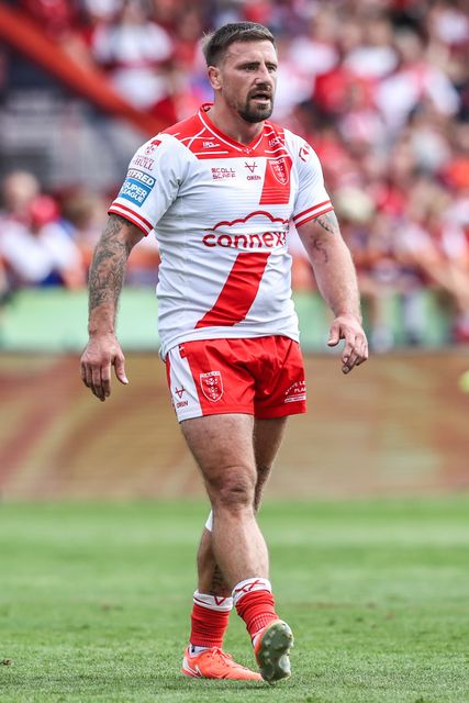 Michael McIlorum of Hull KR during the Betfred Super League round 21 match Hull KR vs Castleford Tigers at Sewell Group Craven Park, Kingston upon Hull, United Kingdom, 9th August 2025

(Photo by Alfie Cosgrove/News Images)