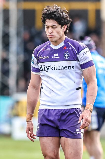 Isaiah Vagana of Wakefield Trinity during the Betfred Super League round 7 match Castleford Tigers vs Wakefield Trinity at OneBore Stadium, Castleford, Untied Kingdom on 05 April 2026

(Photo by Alfie Cosgrove/News Images)