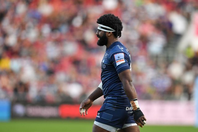 Kalaveti Ravouvou of Bristol Bears during the Gallagher Premiership match Bristol Bears vs Bath at Ashton Gate, Bristol, United Kingdom on 29 May 2026

(Photo by Alex Williamson/News Images)