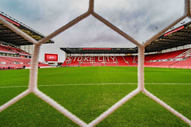A general view of the pitch and stands during the Emirates FA Cup 4th Round  match Stoke City vs Fulham at Bet365 Stadium, Stoke On Trent, United Kingdom on 15 February 2026

(Photo by Maynard Manyowa/News Images)