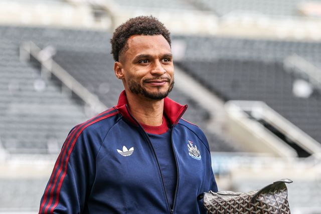 Jacob Murphy of Newcastle United arrives during the Premier League match Newcastle Untied vs West Ham United at St. James's Park, Newcastle, United Kingdom on 17 May 2026

(Photo by Alfie Cosgrove/News Images)