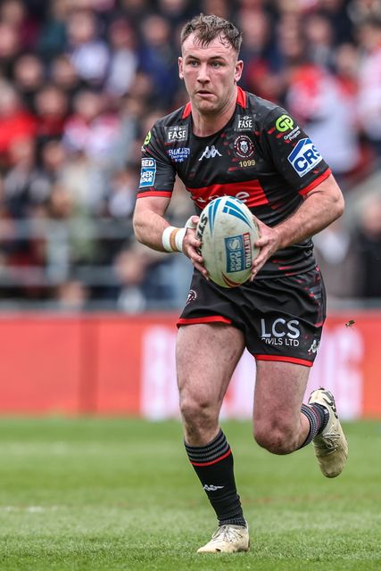 Harry Smith of Wigan Warriors during the Betfred Super League round 7 match St Helens vs Wigan Warriors at The BrewDog Stadium, St Helens, United Kingdom on 03 April 2026

(Photo by Alfie Cosgrove/News Images)