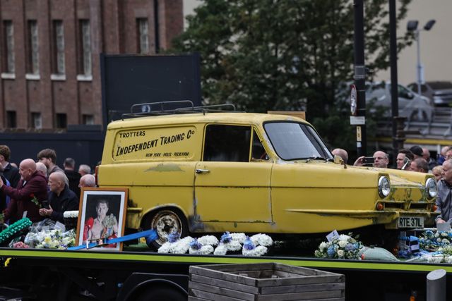 Ricky Hatton Funeral procession
