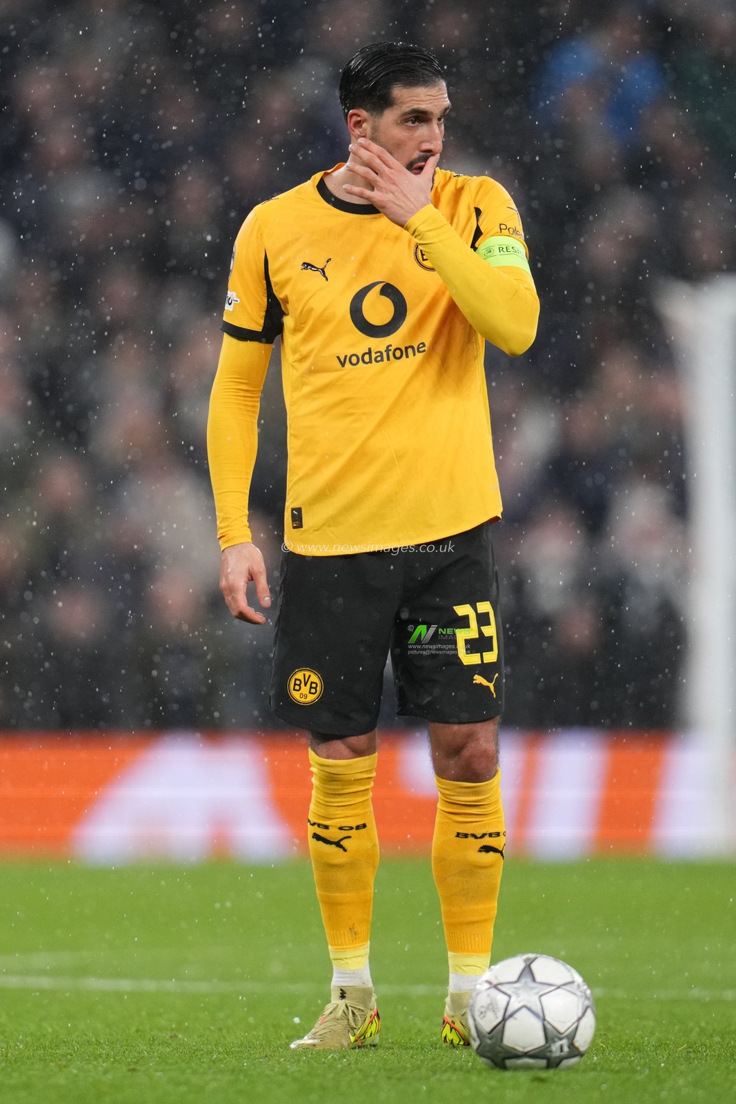 Emre Can of Borussia Dortmund during the UEFA Champions league Matchday 7 of 8 Tottenham Hotspur vs Borussia Dortmund at Tottenham Hotspur Stadium, London, United Kingdom, 20th January 2026

(Photo by Harvey Murphy/News Images)