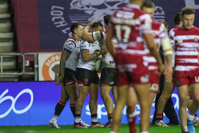 Betfred Super League Wigan Warriors v Salford Red Devils