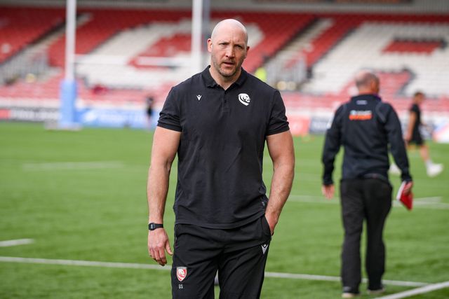 George Skivington of Gloucester Rugby during the Gallagher Premiership match Gloucester vs Sale Sharks at Kingsholm Stadium, Gloucester, United Kingdom on 08 May 2026

(Photo by Alex Williamson/News Images)