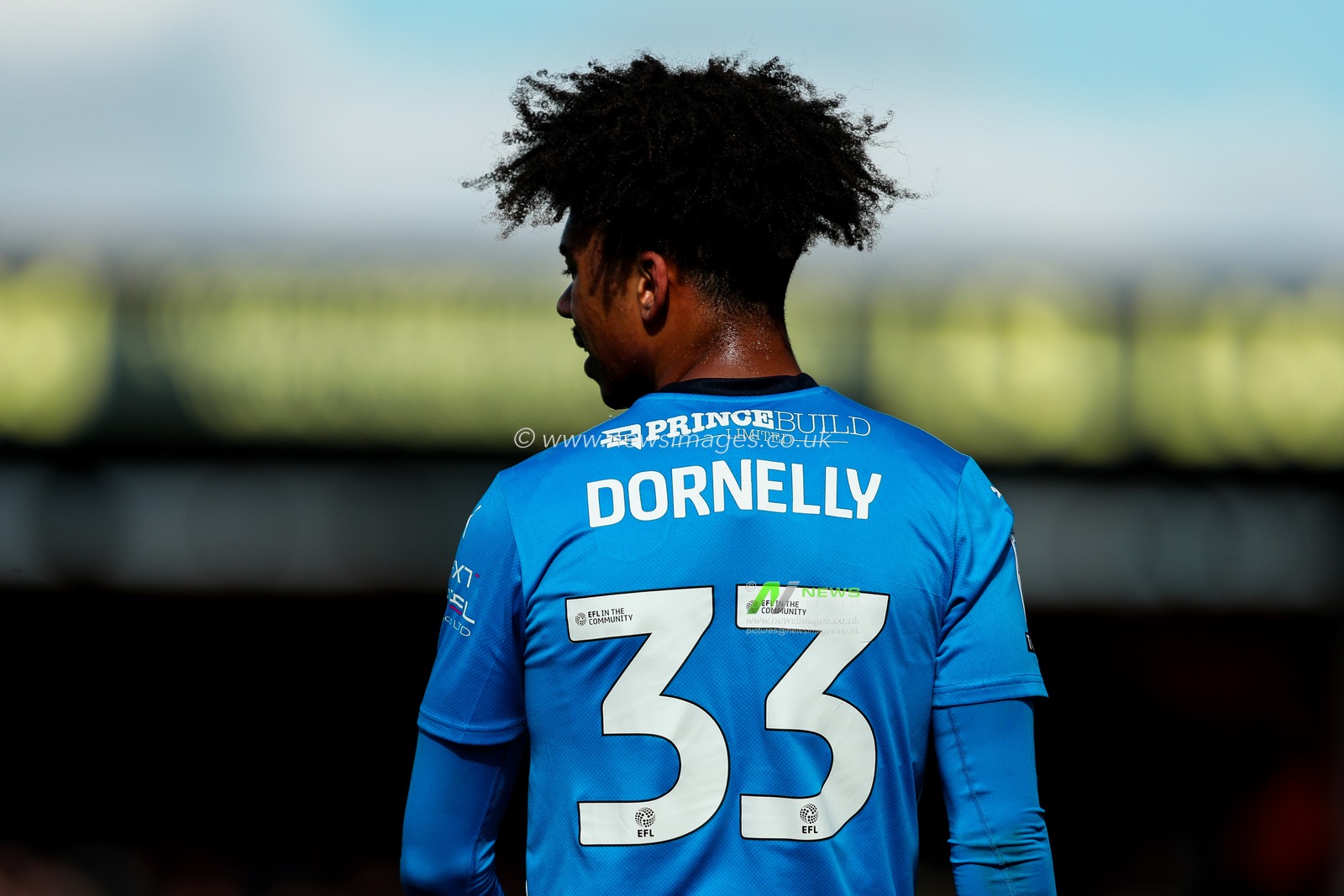 James Dornelly of Peterborough United looks on during the Sky Bet League 1 match Cambridge United vs Peterborough United at Cledara Abbey Stadium, Cambridge, United Kingdom, 15th March 2025

(Photo by Izzy Poles/News Images)