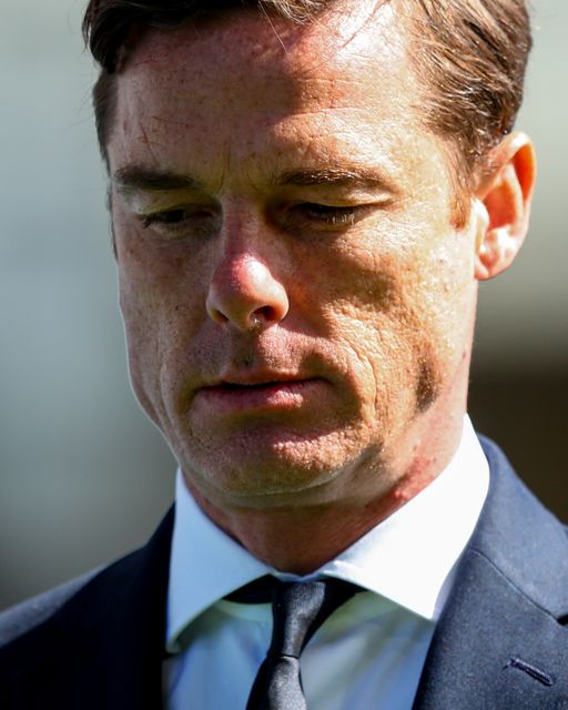 Scott Parker manager of Burnley arrives ahead of the Premier League match Burnley vs Brighton & Hove Albion at Turf Moor, Burnley, United Kingdom on 11 April 2026

(Photo by Jorge Horsted/News Images)
