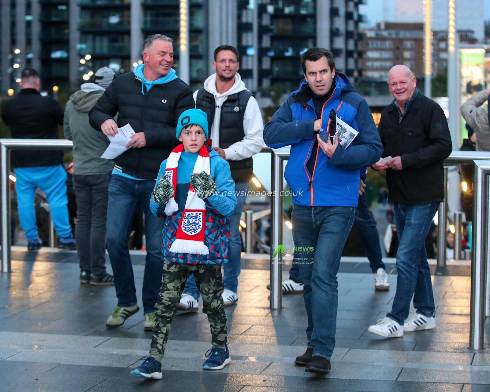 Fans make their way to Wembley Stadium during the UEFA Nations League, League B - Group 2 match England vs Republic of Ireland at Wembley Stadium, London, United Kingdom, 17th November 2024

(Photo by Gareth Evans/News Images)