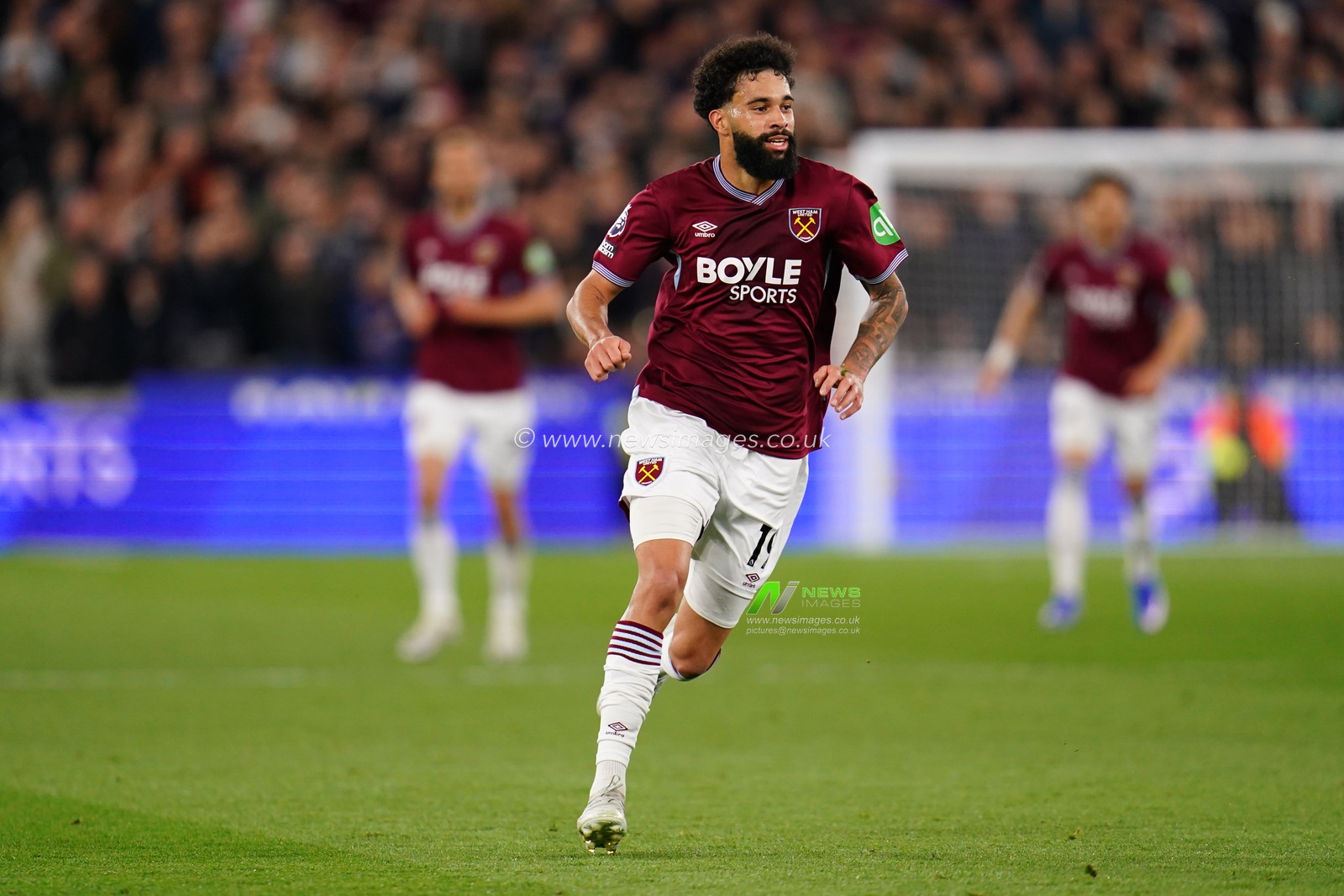 Pablo of West Ham United during the Premier League match West Ham United vs Wolverhampton Wanderers at London Stadium, London, United Kingdom on 10 April 2026

(Photo by Harvey Murphy/News Images)