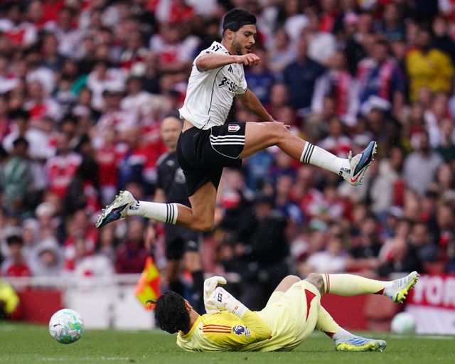 during the Premier League match Arsenal vs Fulham at Emirates, London, United Kingdom on 02 May 2026

(Photo by Harvey Murphy/News Images)