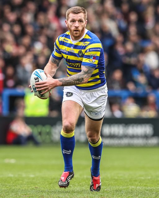 Marc Sneyd of Warrington Wolves in action during the Betfred Super League round 7 match Warrington Wolves vs Leigh Leopards at The Halliwell Jones Stadium, Warrington, United Kingdom on 04 April 2026

(Photo by Alfie Cosgrove/News Images)