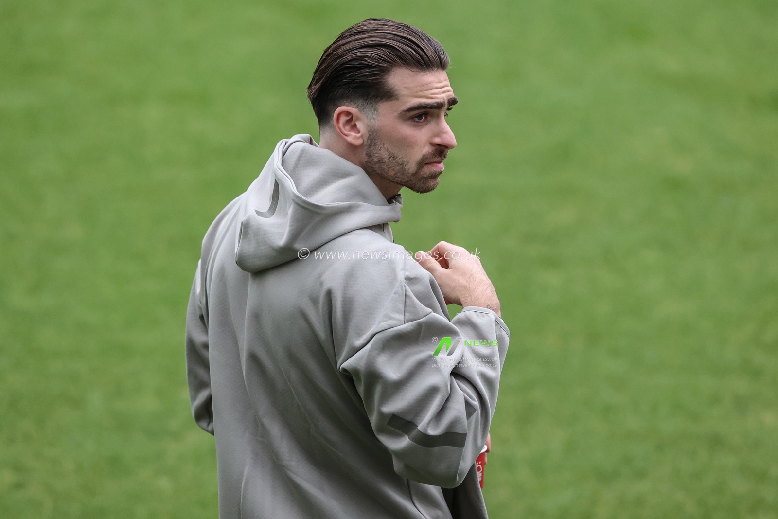 Jota Silva of Nottingham Forest arrives during the Premier League match Newcastle United vs Nottingham Forest at St. James's Park, Newcastle, United Kingdom, 23rd February 2025

(Photo by Alfie Cosgrove/News Images)