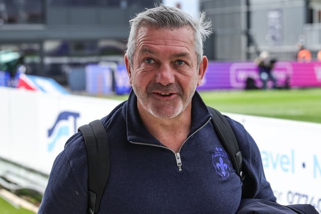 Daryl Powell head coach of Wakefield Trinity during the Betfred Challenge Cup Quarter Final match Wakefield Trinity vs Wigan Warriors at DIY Kitchens Stadium, Wakefield, United Kingdom on 12 April 2026

(Photo by Mark Cosgrove/News Images)