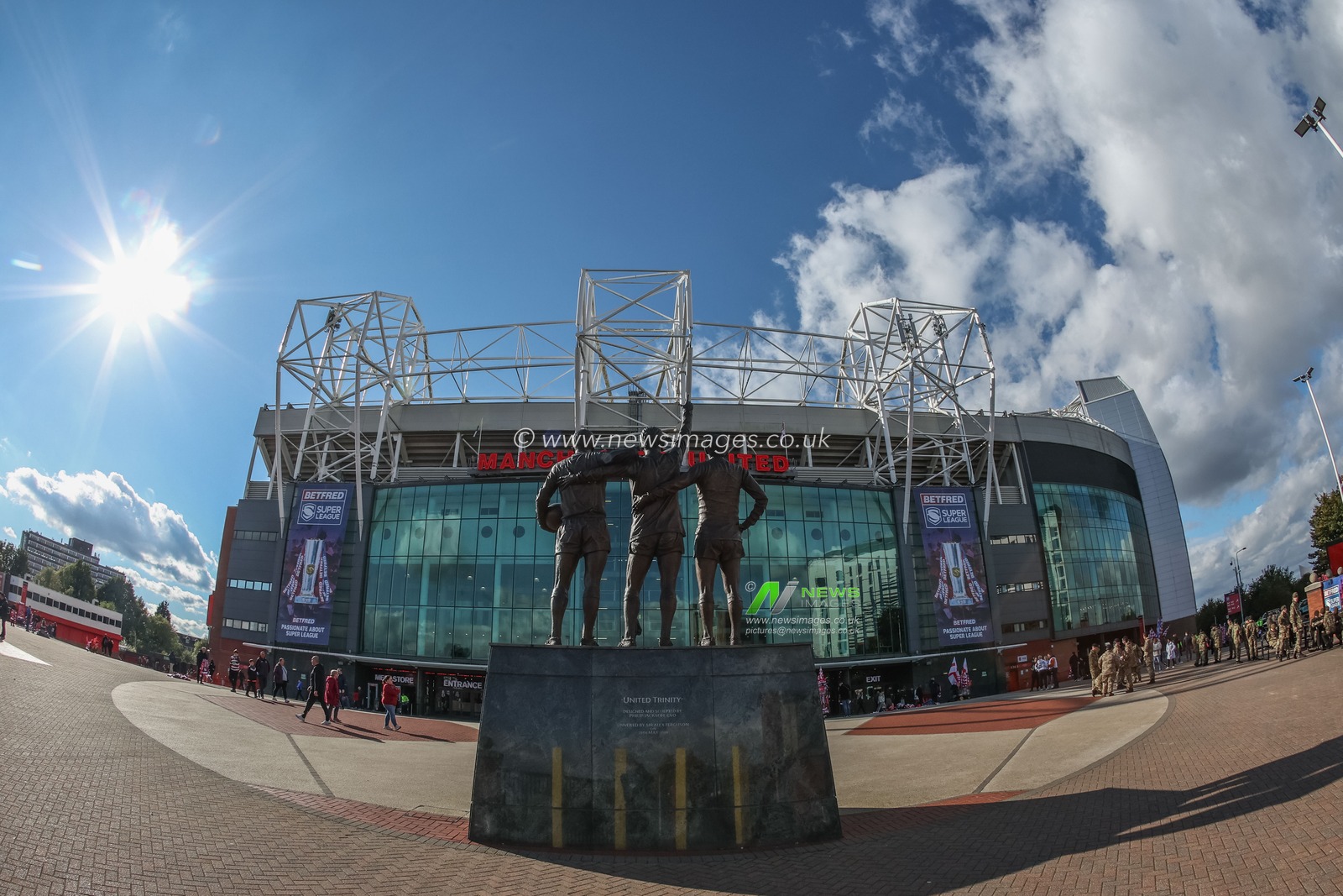 A general view of Old Traffords during the Betfred Super League Grand Final match Wigan Warriors vs Hull KR at Old Trafford, Manchester, United Kingdom, 12th October 2024

(Photo by Mark Cosgrove/News Images)