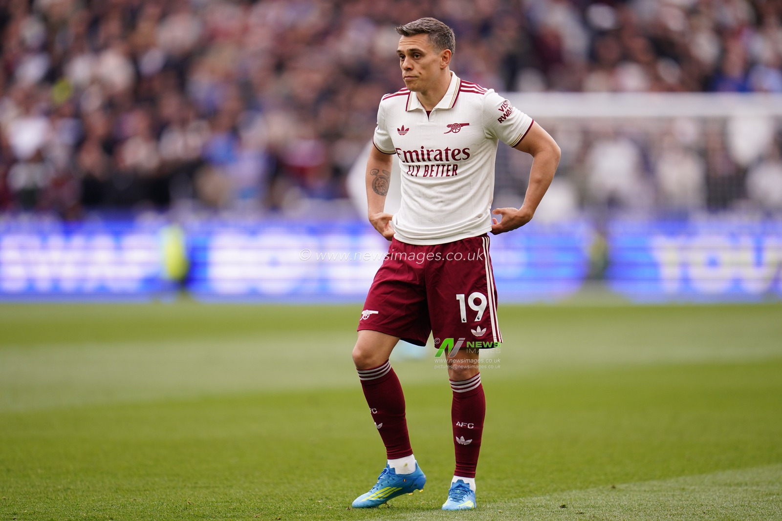 Leandro Trossard of Arsenal during the Premier League match West Ham United vs Arsenal at London Stadium, London, United Kingdom on 10 May 2026

(Photo by Harvey Murphy/News Images)