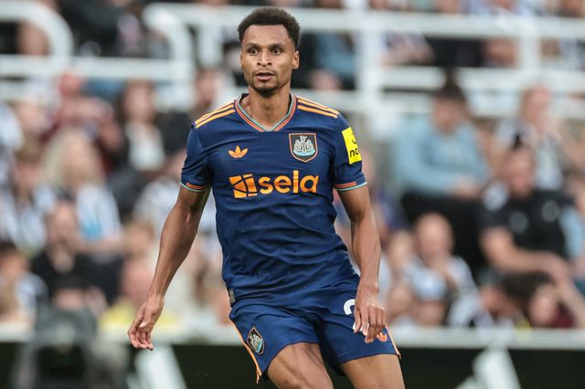 Jacob Murphy of Newcastle Untied during the Pre-season friendly Newcastle United vs Espanyol at St. James's Park, Newcastle, United Kingdom, 8th August 2025

(Photo by Mark Cosgrove/News Images)