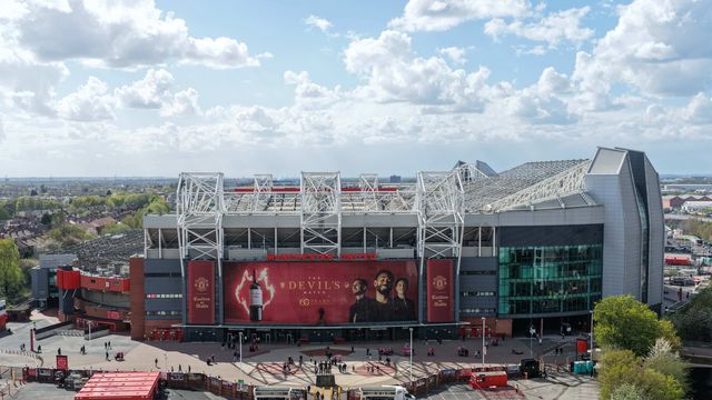 An aerial view of Old Trafford during the Premier League match Manchester United vs Leeds United at Old Trafford, Manchester, United Kingdom on 13 April 2026

(Photo by Mark Cosgrove/News Images)