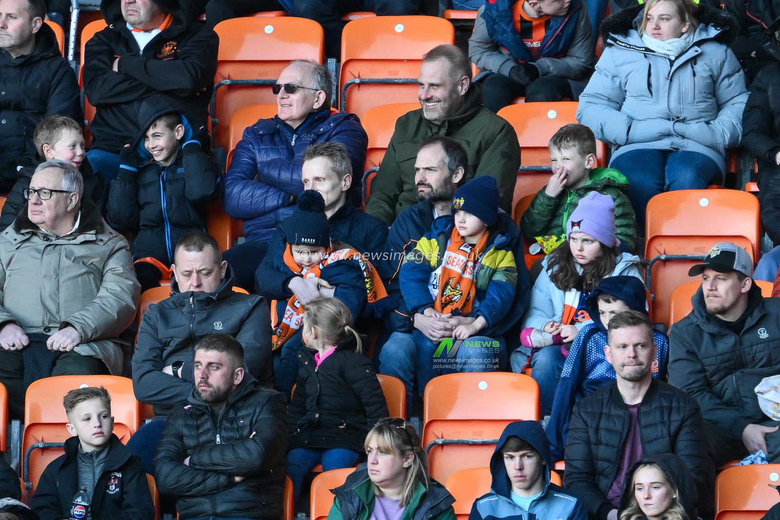 Kids for a quid attendees during the Sky Bet League 1 match Blackpool vs Leyton Orient at Bloomfield Road, Blackpool, United Kingdom, 15th March 2025

(Photo by Craig Thomas/News Images)