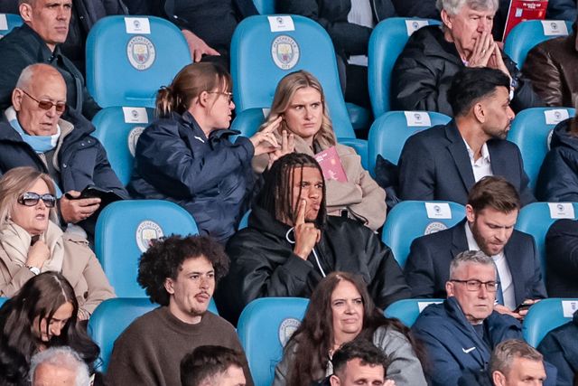 Nathan Aké of Manchester City is in attendance during the FA Youth Cup Final match Manchester City U18 vs Manchester United U18 at Joie Stadium, Manchester, United Kingdom on 14 May 2026

(Photo by Mark Cosgrove/News Images)