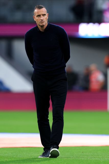 Nicky Hayen manager of Burnley watches teams warms up ahead of the Sky Bet Championship match Burnley vs Middlesbrough at Turf Moor, Burnley, United Kingdom on 02 September 2026

(Photo by Jorge Horsted/News Images)