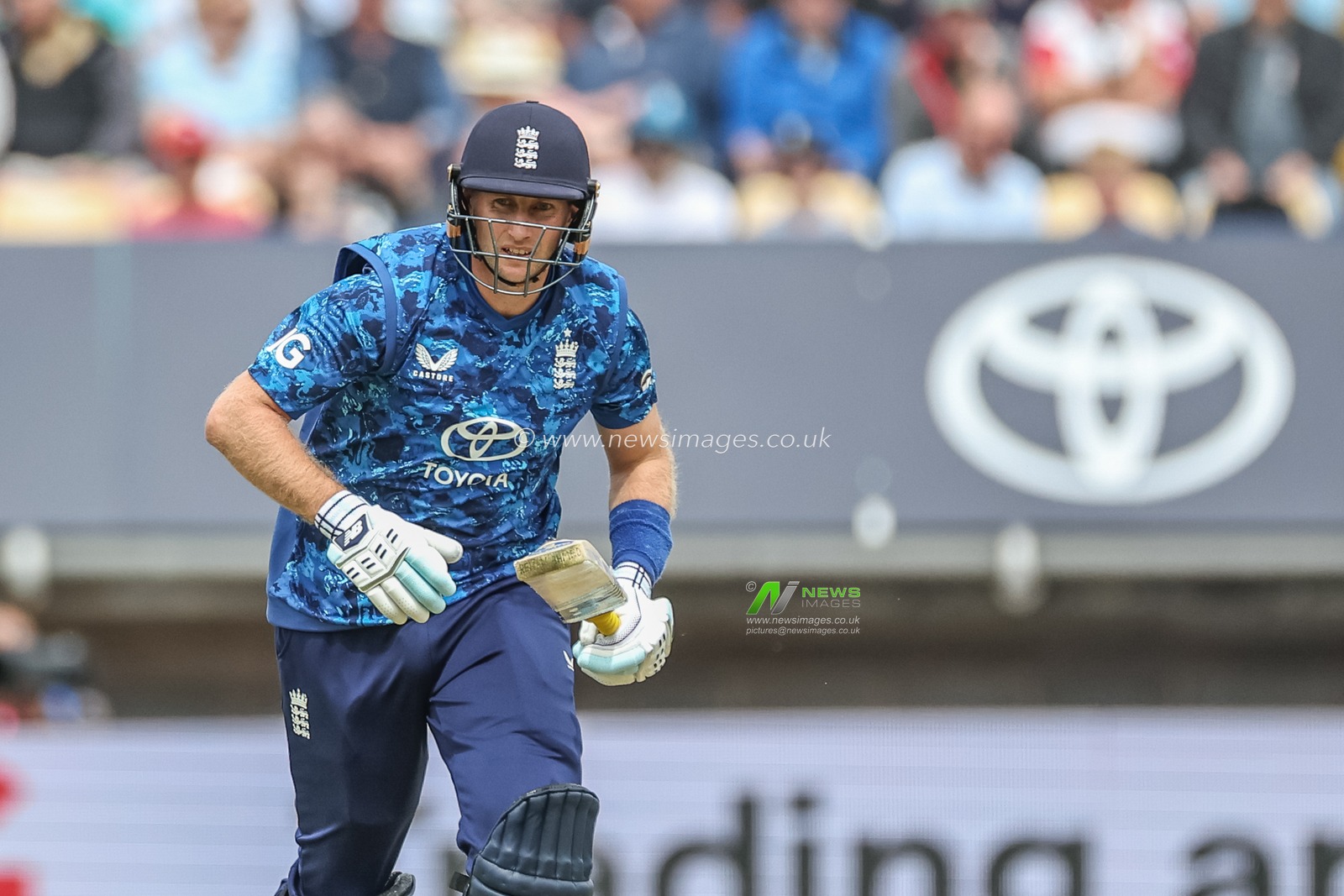 Joe Root of England makes two runs during the 1st Metro Bank ODI England vs West Indies at Edgbaston, Birmingham, United Kingdom, 29th May 2025

(Photo by Mark Cosgrove/News Images)