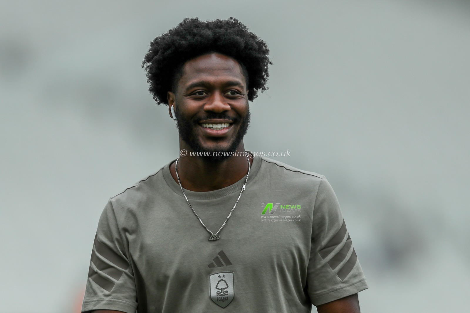 Ola Aina of Nottingham Forest arrives at London Stadium prior to the Premier League match West Ham United vs Nottingham Forest at London Stadium, London, United Kingdom, 18th May 2025

(Photo by Izzy Poles/News Images)