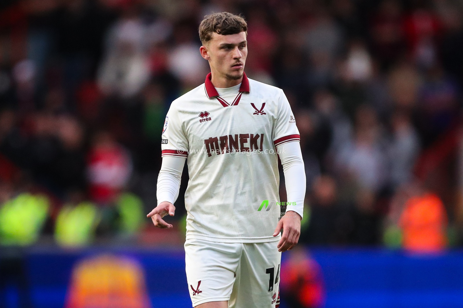Harrison Burrows of Sheffield United during the Sky Bet Championship Playoff Semi-final match Bristol City vs Sheffield United at Ashton Gate, Bristol, United Kingdom, 8th May 2025

(Photo by Gareth Evans/News Images)
