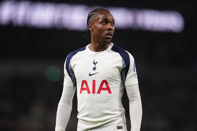 Mathys Tel of Tottenham Hotspur during the Premier League match Tottenham Hotspur vs Crystal Palace at Tottenham Hotspur Stadium, London, United Kingdom on 05 March 2026

(Photo by Harvey Murphy/News Images)