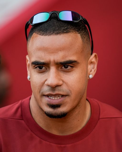 Murillo of Nottingham Forest arrives at the stadium prior to kick off during the Premier League match Nottingham Forest vs Burnley at City Ground, Nottingham, United Kingdom on 19 April 2026

(Photo by Maynard Manyowa/News Images)
