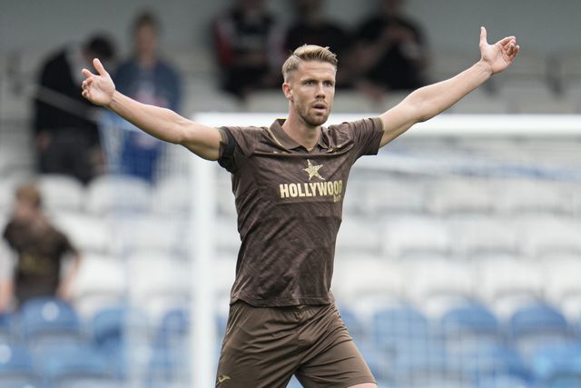 Kristoffer Ajer of Brentford during the Pre-season friendly match Queens Park Rangers vs Brentford at Kiyan Prince Foundation Stadium, London, United Kingdom, 2nd August 2025

(Photo by Harvey Murphy/News Images)