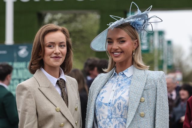 Racegoers arrive as the gates open during the 2026 Randox Grand National Opening Day at Aintree Racecourse, Aintree, United Kingdom on 09 April 2026

(Photo by Mark Cosgrove/News Images)