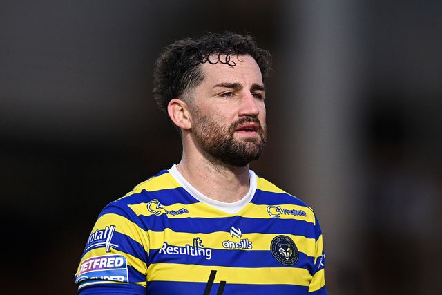 Toby King of Warrington Wolves during the Betfred Super League round 22 match Bradford Bulls vs Warrington Wolves at Odsal Stadium, Bradford, United Kingdom on 08 August 2026

(Photo by Ben Roberts/News Images)