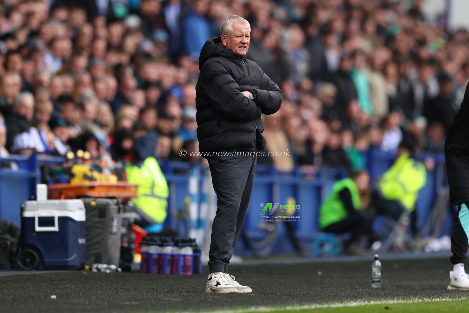 Chris Wilder manager of Sheffield United during the Sky Bet Championship match Sheffield Wednesday vs Sheffield United at Hillsborough, Sheffield, United Kingdom, 16th March 2025

(Photo by Alex Roebuck/News Images)