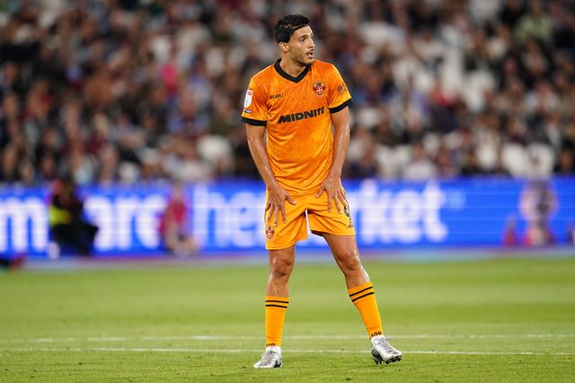 Raul Jimenez of Wolverhampton Wanderers during the Sky Bet Championship match West Ham United vs Wolverhampton Wanderers at London Stadium, London, United Kingdom on 01 September 2026

(Photo by Harvey Murphy/News Images)