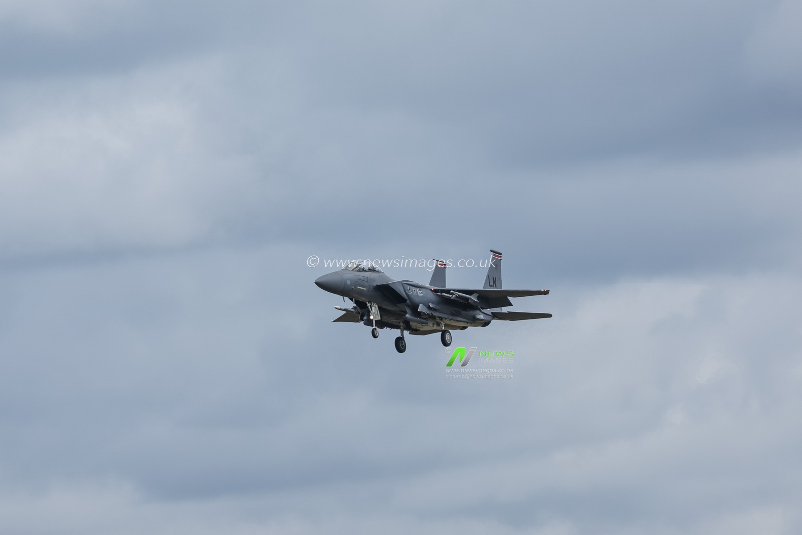 United States Air Force McDonnell Douglas, F-15 Eagle take off and land at RAF Lakenheath, Lakenheath, United Kingdom, 26th June 2025

(Photo by Mark Cosgrove/News Images)