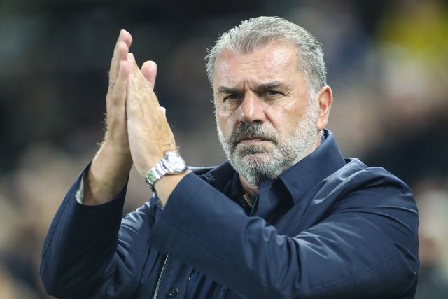 Nottingham Forest Head Coach Ange Postecoglou during the Carabao Cup 3rd Round Swansea City vs Nottingham Forest at Swansea.com Stadium, Swansea, United Kingdom, 17th September 2025

(Photo by Andrew Lewis/News Images)